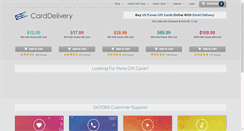 Desktop Screenshot of carddelivery.com
